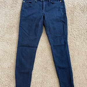 Lilly Pulitzer Raw Hem, Dark Jeans